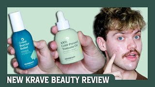 krave beauty 100 coldpressed tamanu oil amp jumbo great barrier relief review [upl. by Erreipnaej468]