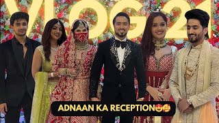 Adnan 07 Ka Wedding Reception 😍♥️Jannat Zubair amp MrFaisu Ek Sath😍 Vishal Pandey 🥰Vlog 19Arthesh [upl. by Savil971]