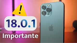 iOS 1801  Novedades amp Correcciones URGENTES [upl. by Llieno]