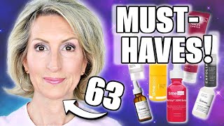 5 Skincare Products I Can’t Live Without at 63 Years Old [upl. by Aisorbma524]