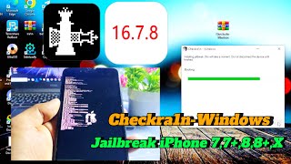 Checkra1nWindows Jailbreak iPhoneiPad iOS 1678  iOS 140 got successfully  Didn’t use USB✅ [upl. by Trilly392]