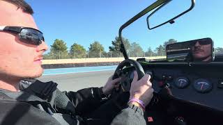 2 tours dhorloge au Castellet  Caterham 340R  Vidéo 1 [upl. by Hairom]