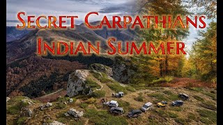 Secret Carpathians  Indian Summer 2022 overlandingoffroad tours [upl. by Delphina]