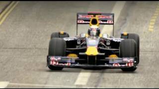 F1 on the Streets of Milton Keynes  Red Bull Home Run [upl. by Sacram67]