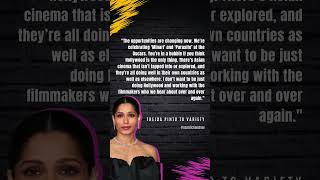 Freida Pinto talks Hollywood opportunities [upl. by Audley]