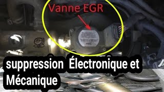 Comment se fait la suppression dune VANNE EGR [upl. by Nickolas]