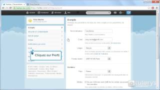 Comment relier son compte Facebook avec Twitter [upl. by Eeldivad]