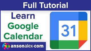 How to Use Google Calendar Effectively  Full Tutorial [upl. by Ahsinna569]