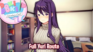 Full Yuri RoutePart 3DDLC True Literature Club MOD [upl. by Norby465]