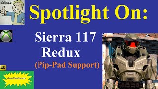 Fallout 4 mods  Spotlight On Sierra 117 Redux PipPad Support [upl. by Oemac552]