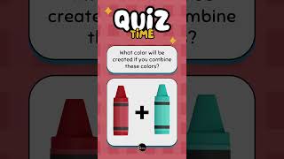 Guess the COLOR Quiz  Crayola Color Game [upl. by Eelime]