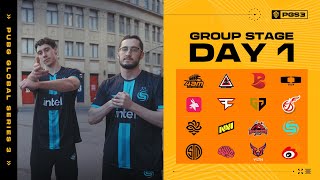 PGS 3 Group stage DAY 1 [upl. by Romilly]