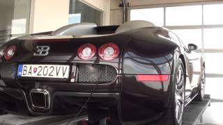 Bugatti Veyron at repair in Vienna [upl. by Galitea]