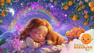 Rainbow Dreams  Gold Lullaby for Baby’s Sleep  Canción de Cuna para Bebés  Familia Naranjas Baby [upl. by Erhart]