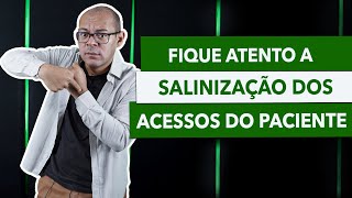 A IMPORTÂNCIA da SALINIZAÇÃO em ACESSO VENOSO PERIFÉRICO [upl. by Jannelle834]