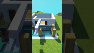 Minecraft Ultimate Modern House🏠 shorts [upl. by Remmer329]