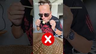 How to use chopsticks howto chopsticks tutorial [upl. by Ahiel964]