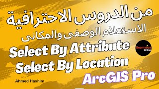 الاستعلام الوصفى والمكانى باستخدام ArcGIS Pro [upl. by Sowell20]