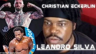 OKTAGON 49 Christian Eckerlin vs Leandro Silva LIVE Full Fight Blow by Blow Commentary [upl. by Whitebook]