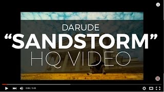 Darude “Sandstorm” Official Video Digitally Remastered  Highest Quality Available [upl. by Heilner169]