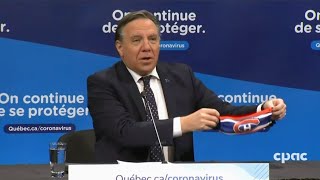 Mise à jour du Québec sur la COVID19 – 21 mai 2020 [upl. by Hylton149]