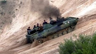 Tanks offroading  BVP 1 T72 [upl. by Hazmah377]