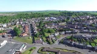 aerial view of Cumnock [upl. by Nnaaras]