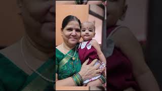 Dadi maa dadi maa pyari pyari dadi maasong yt short video cute baby avika verma [upl. by Munster981]