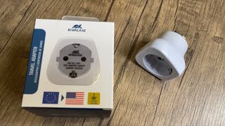 Travel adapter Rivacase PS4100 W00 World to EU [upl. by Goldin]