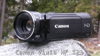 Canon Vixia HF S21 Review [upl. by Silverts]