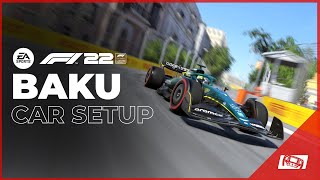 F1 22 Baku Car Setup  Optimal Race Setup [upl. by Evvy]