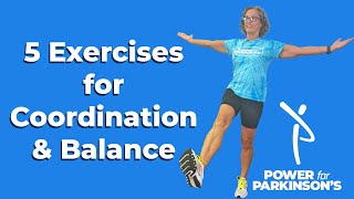 5 exercises to improve balance and coordination in people with Parkinsons [upl. by Blen325]