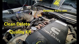 DynoVox  EGR Delete Kit for 20132018 Dodge Ram 67L Cummins Diesel [upl. by Pelagi]