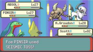 Pokemon Emerald Walkthrough 18  5th Gym Norman  New Mauville  Corphish [upl. by Ardiedal]