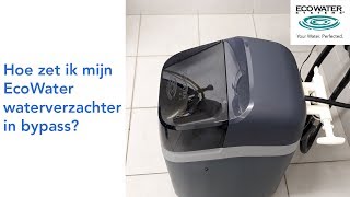 Hoe zet ik mijn EcoWater waterverzachter in bypass [upl. by Gillette784]