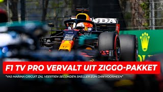 F1 TV Pro vervalt uit Ziggopakket Yas Marina Circuit sneller dan voorheen  GPFans News [upl. by Leasia116]