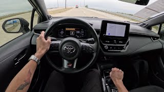 2023 Toyota GR Corolla Core  POV Test Drive [upl. by Asa]