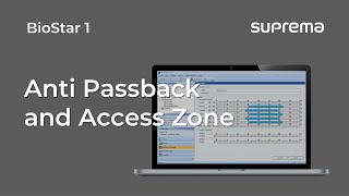 BioStar 1 Tutorial Anti Passback and Access Zone l Suprema [upl. by Karlise]