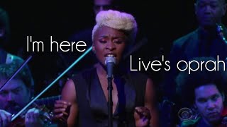 Cynthia Erivo  Im Here Official Live at Oprah [upl. by Sinegra]