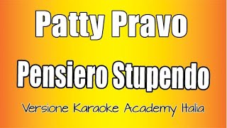 Patty Pravo  Pensiero Stupendo Versione Karaoke Academy Italia [upl. by Rudolph]