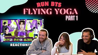 Literally Cried BtsFLYING YOGA REACTION  Part 1 [upl. by Hasty]