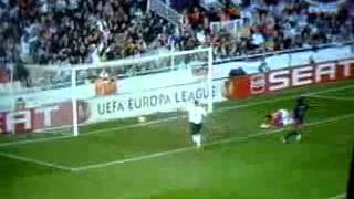 valencia vs atletico madrid 01 SEMIFINAL UEFA EUROPA LEAGUE 2012 [upl. by Ferren]