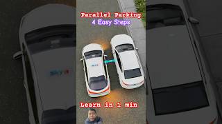 Parallel Parking Lesson  parallel parking tutorial 4 steps [upl. by Avehsile]