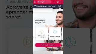 CURSOS ONLINE GRATUITOS NA FUNDAÇÃO BRADESCO shorts [upl. by Perce]