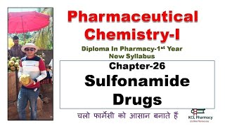 Sulfonamides drugs L3 Cology 6th sem Pharmaceutical ChemistryII  Chapter 2 I DPharm 2nd Year [upl. by Hume828]