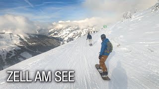 Zell am See 🇦🇹 Austria  Ski Tour 4K [upl. by Yenalem532]