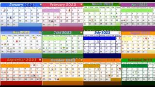 Starfall 2023 Yearly Calendar [upl. by Zosema]