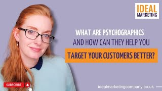 What are psychographics and how can they help you target your customers better [upl. by Crawford437]