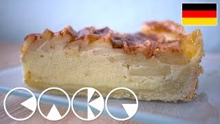 APFELKÄSEKUCHEN plus Rezept [upl. by Lolly]