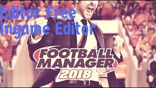 Hvordan installere FM18 Editor amp InGame Editor  Football Manager 2018 [upl. by Idnac]